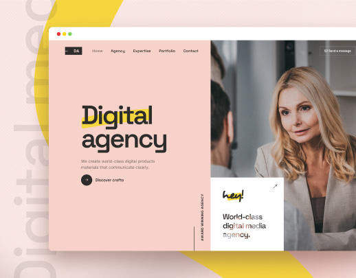 Digital Agency Website Design